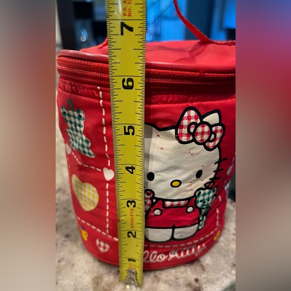 RARE. VINTAGE 1994 Sanrio Hello Kitty vanity bag - Picture 5 of 7